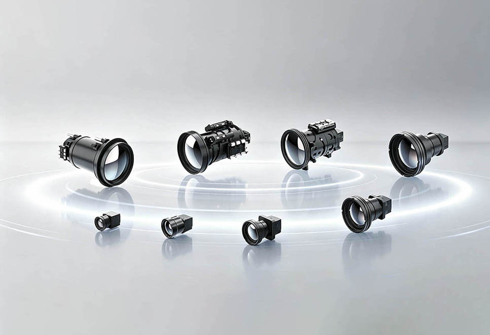 Selection guide based on focal length and FOV of infrared camera