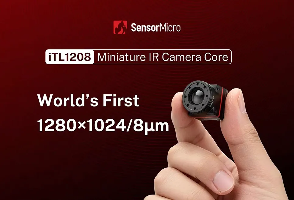 SensorMicro Unveils the Official Promotional Video for the iTL1208 8μm Megapixel Thermal Imaging Core