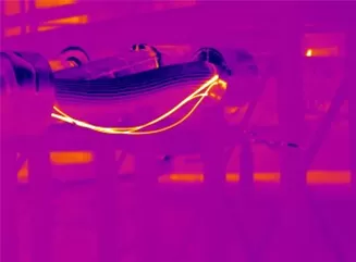 Exposed Trace Heating Pipe Monitoring