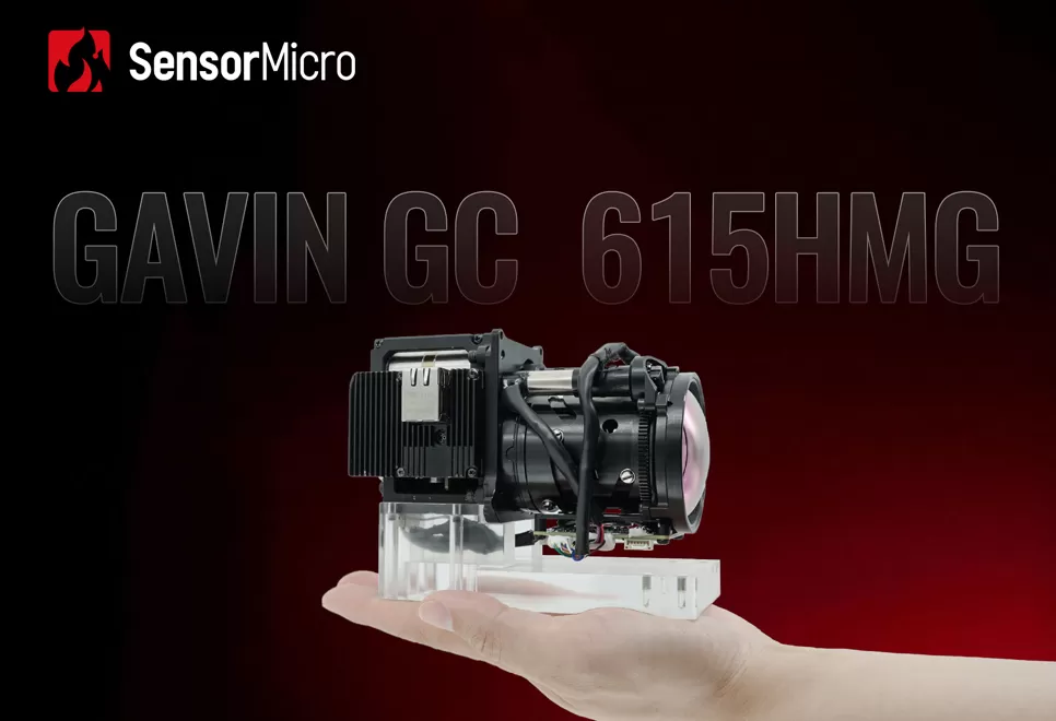 HOT640 Lightweight High-Temperature MWIR Cooled infrared camera Core Solution