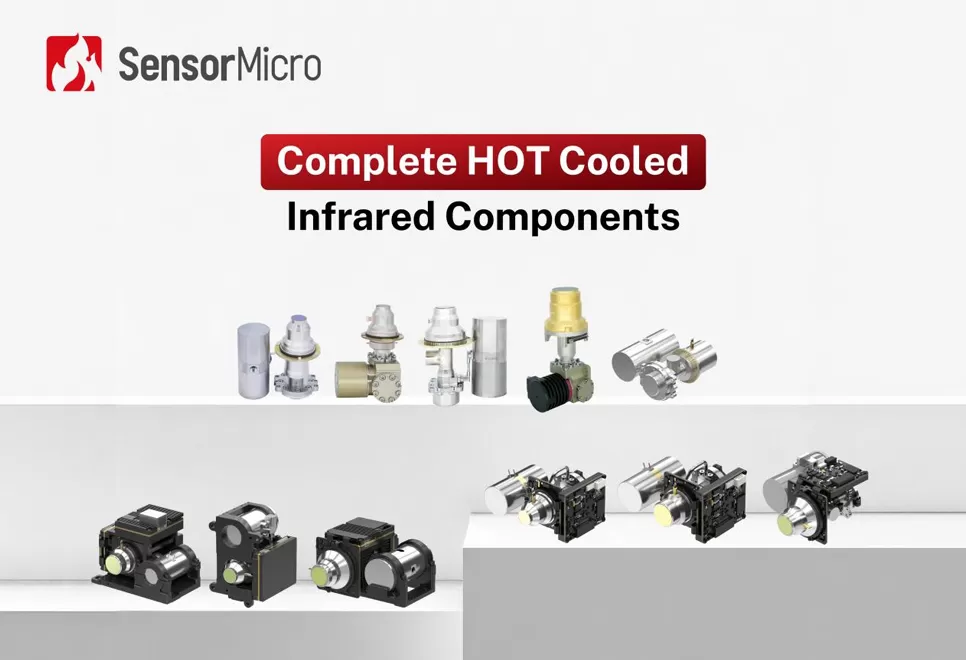 SensorMicro Launches a Complete Portfolio of HOT Cooled Infrared Components