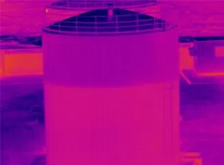 Tank Roof Liquid Surface Condition Monitoring